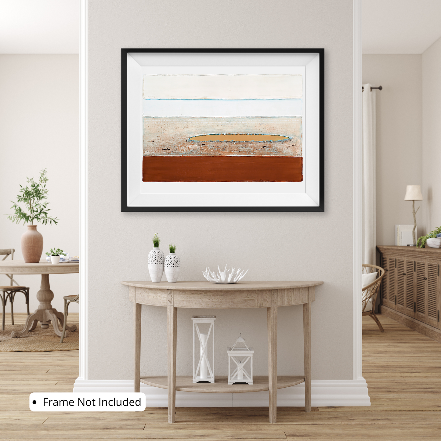 'Muddy Waterhole' No.1 (Emily Series) - Limited Edition Print 1/25