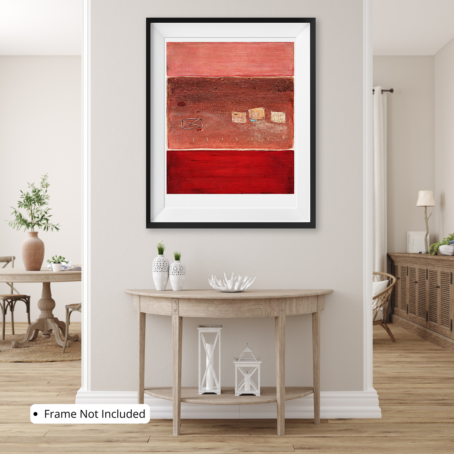'Red Rock Paddock' No.5 - Limited Edition Print 1/25